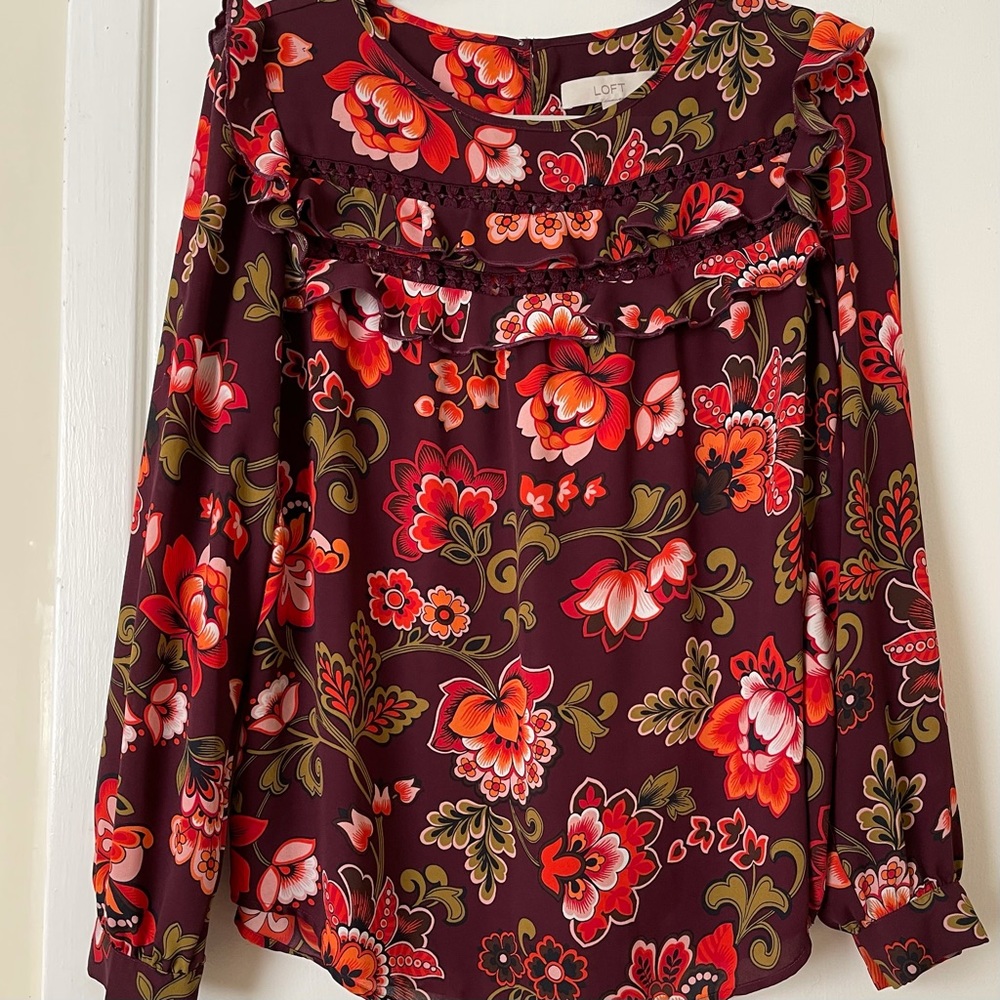 Loft Long Sleeve Blouse